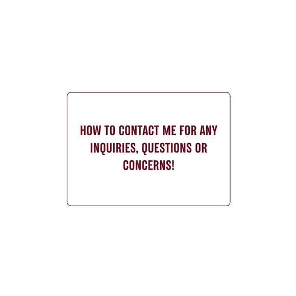 Need to contact me? ✨ - Picture 1 of 1